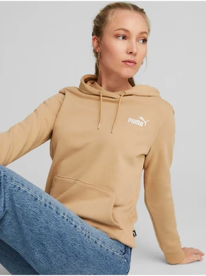 Beige Womens Hoodie Puma - Women