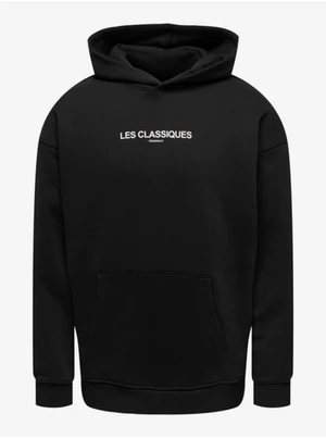 Black Mens Hoodie ONLY & SONS Les - Men