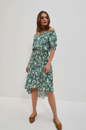 LADY'S DRESS L-SU-4040 PALM LEAF