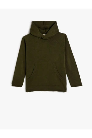 Koton Hooded Sweater Long Sleeve Kangaroo Pocket