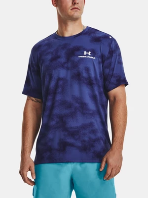 Under Armour Tričko UA Rush Energy Print SS-BLU - Pánské