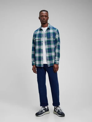 GAP Cotton Plaid Shirt - Men