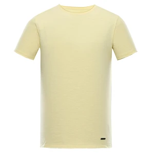 Men's cotton T-shirt ALPINE PRO DRAN mellow yellow