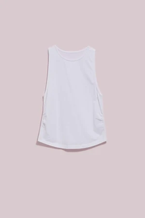 Women's top Moodo - white