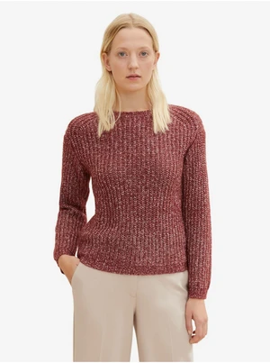 Red Womens Sweater Tom Tailor - Women