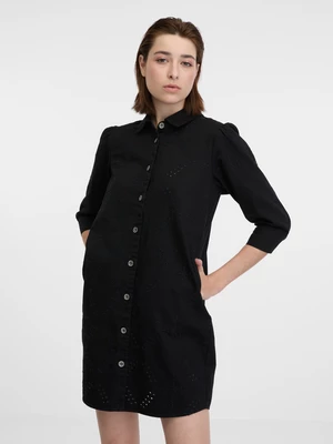 Košeľové šaty pre ženy ORSAY - čierna