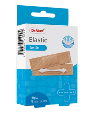 Dr. Max Elastic Textile 19mm x 64mm náplast 10 ks