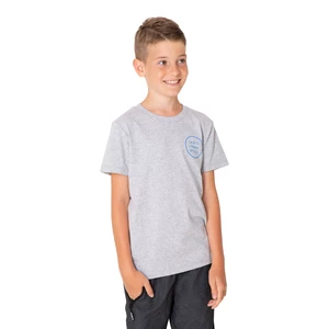 Light grey boys' T-shirt with SAM 73 print