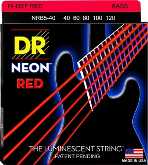 DR Strings NRB5-40 Struny pro 5-strunnou baskytaru