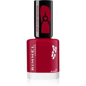 Rimmel 60 Seconds Flip Flop lak na nehty odstín 312 Be Red-y 8 ml