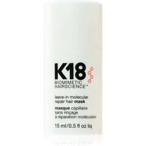 K18 Molecular Repair Hair Mask bezoplachová vlasová starostlivosť 15 ml