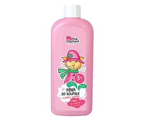 Detská pena do kúpeľe Pink Elephant Mačička Sonička - 500 ml