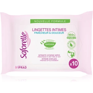 Saforelle Ubrousky ubrousky pro intimní hygienu 10 ks