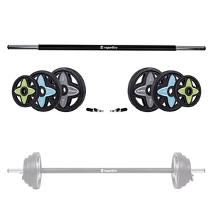 Činkový set inSPORTline Pumpstar 2-20kg - 2.jakost