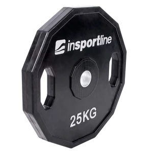 Pogumovaný kotouč inSPORTline Ruberton 25 kg 30 mm