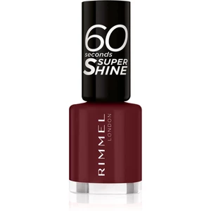 Rimmel 60 Seconds Super Shine lak na nehty odstín 340 Berries And Cream 8 ml