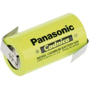 Akumulátor NiCd Panasonic C s pájecími kontakty, 3000 mAh