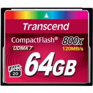 Karta CF 64 GB Transcend Premium 800x