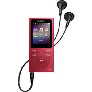 MP3 přehrávač, MP4 přehrávač Sony Walkman® NW-E394R, 8 GB, červená