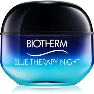 Biotherm Blue Therapy nočný protivráskový krém pre všetky typy pleti 50 ml