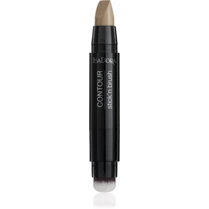 IsaDora Stick'n Brush Controur kontúrovacia tyčinka so štetčekom odtieň 32 Beige Neutral 4,2 g