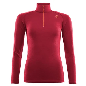 Dámský Merino rolák Aclima WarmWool Mock Neck shirt 200g - Chili Pepper Velikost: L