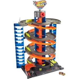 Hot Wheels City vylepšená mega garáž