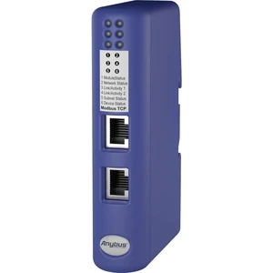 Anybus AB7319 CAN/Modbus-TCP CAN prevodník CAN dátová zbernica , USB, Sub-D9 je galvanicky izolovaný, Ethernet    24 V/D