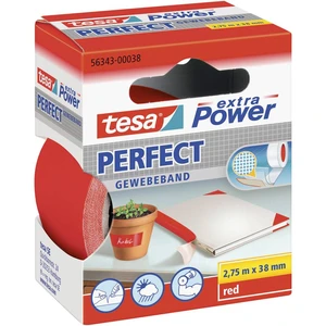 tesa PERFECT 56343-00038-03 páska so skleným vláknom tesa® Extra Power červená (d x š) 2.75 m x 38 mm 1 ks