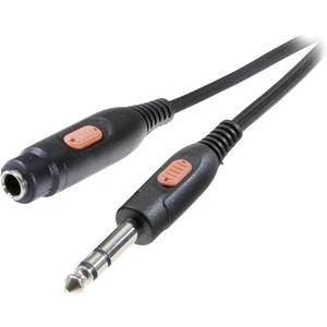 SpeaKa Professional SP-7870232 jack audio predlžovací kábel [1x jack zástrčka 6,35 mm - 1x jack zásuvka 6,35 mm] 10.00 m