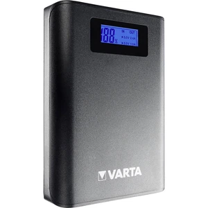 Varta LCD Power Bank 7800mAh powerbanka 7800 mAh  Li-Ion akumulátor microUSB antracitová #####Statusanzeige