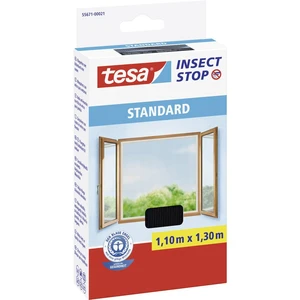 tesa Insect Stop Standard 55671-21-03 sieťka proti hmyzu  (d x š) 1100 mm x 1300 mm antracitová 1 ks