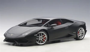 Lamborghini Huracan LP610-4 Nero Nemesis / Matt Black 1/12 Model Car by Autoart