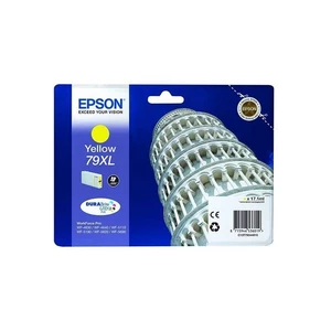 Cartridge Epson 79XL DURABrite Ultra Ink, 2000 stran (C13T79044010) žltá Ink Cartridges, DURABrite™ Ultra, 79XL, Tower of Pisa, Singlepack, 1 x 17 ml 