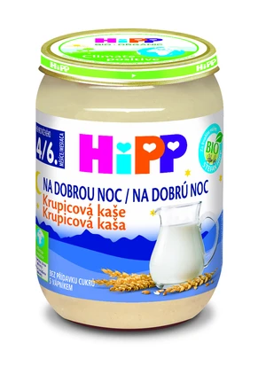 HiPP BIO KAŠA Dobrú noc Krupicová