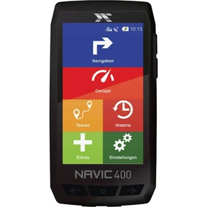 CicloSport Navic400 navigácia na bicykel turistika, kolo Evropa Bluetooth®, GPS, vr. topografických máp, chránené proti