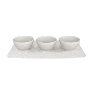 Miska na dip, set 4ks, kolekce Manufacture Rock blanc - Villeroy & Boch