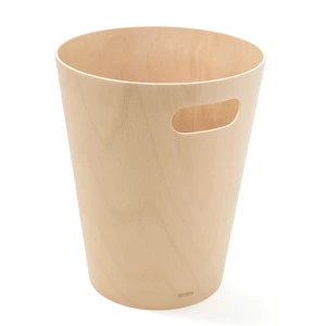 Odpadkový koš 28 cm Umbra WOODROW - přírodní