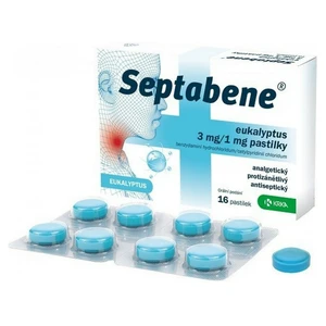 SEPTABENE Eukalyptus 3mg/1mg pastilky 16x3mg/1mg