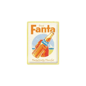 Nástenná dekoratívna ceduľa Postershop Fanta