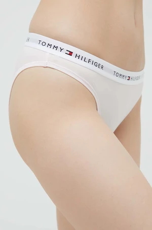 Nohavičky Tommy Hilfiger ružová farba,,UW0UW03836