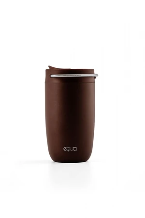 Termohrnček EQUA Cup Brown Silver, 300 ml