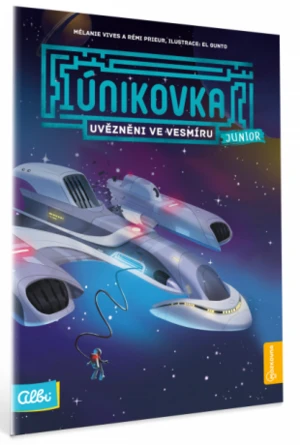 Kniha Uvězněni ve vesmíru (Únikovka Junior)