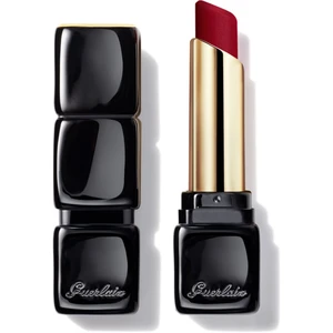 GUERLAIN KissKiss Tender Matte dlhotrvajúci rúž s matným efektom odtieň 777 Eternal Red 3.5 g