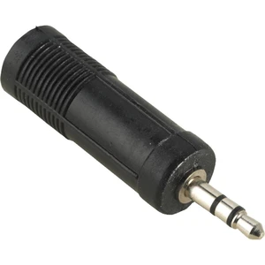 Hama 00043375  jack audio adaptér [1x jack zástrčka 3,5 mm - 1x jack zásuvka 6,35 mm] čierna