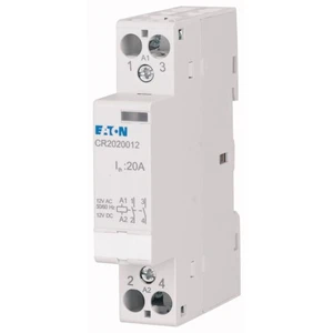 Eaton CR2002012 inštalačný stýkač Menovité napätie: 12 V DC/AC Spínací prúd (max.): 20 A 2 rozpínacie  1 ks