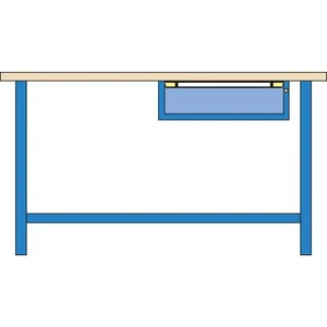 Thur-Metall 84874333 Pracovný stôl (š x v x h) 1500 x 840 x 700 mm