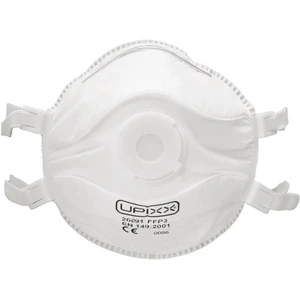 L+D Upixx  26092 respirátor proti jemnému prachu, s ventilom FFP3 1 ks DIN EN 149:2001, DIN EN 149:2009