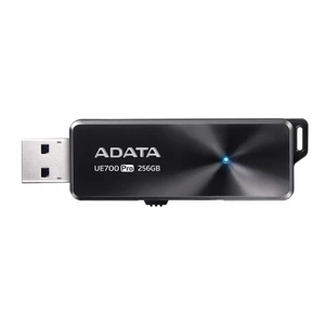 USB kulcs pendrive ADATA UE700 Pro, 256 GB, USB 3.2 - sebesség 360/180MB/s (AUE700PRO-256G-CBK)