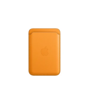 iPhone Leather Wallet with MagSafe - California Poppy